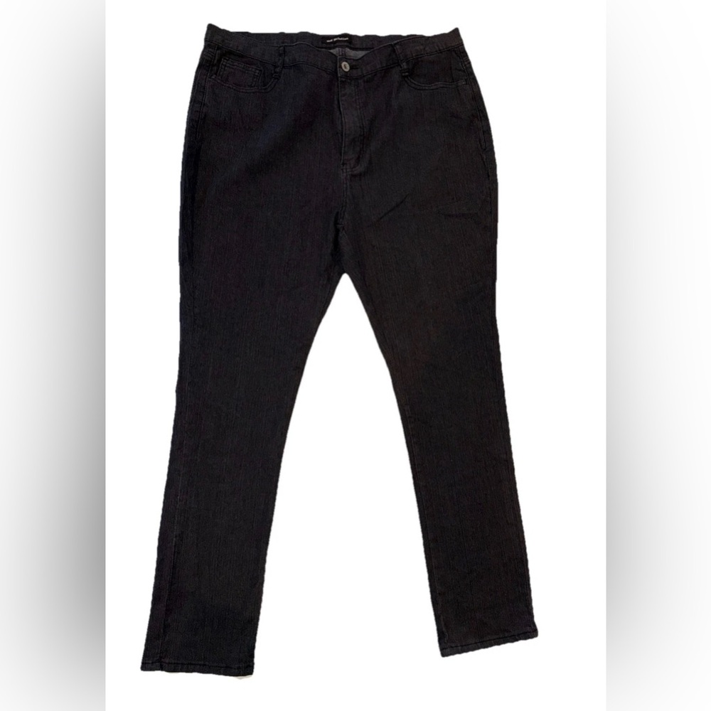 Joy Relation Women’s Jeans Size 22 Black Lot Of 2 Skinny Fit